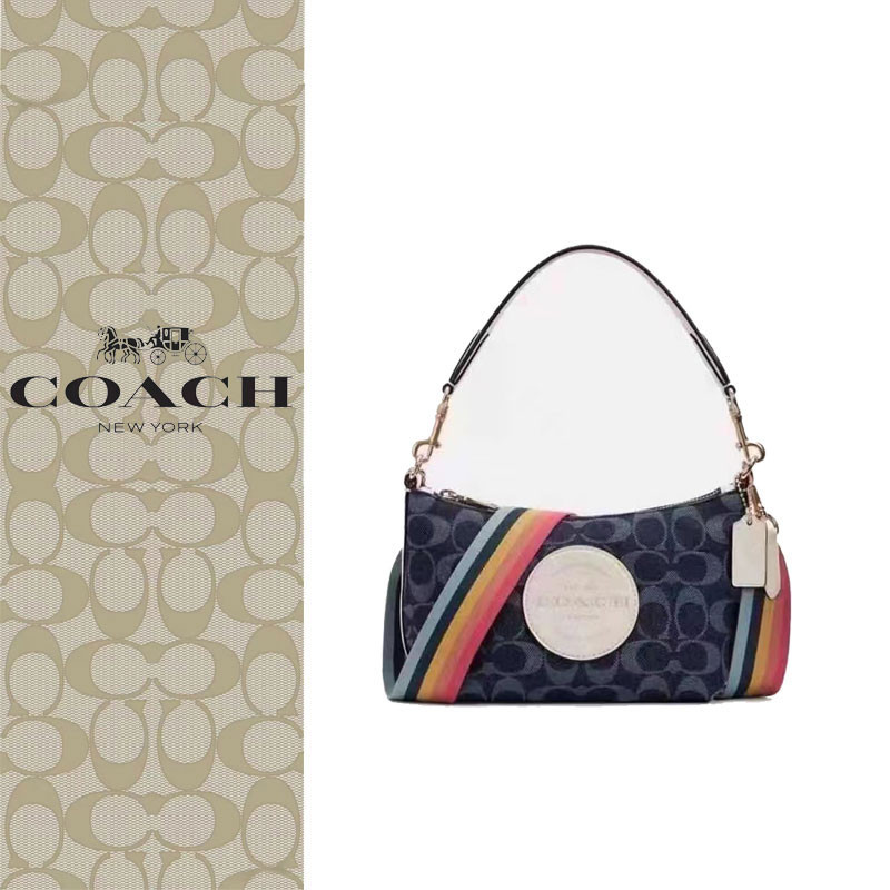 แท้💯%🔥พร้อมส่ง🔥 (จัดส่งที่รวดเร็วจัดส่งฟรี) COACH C5483 coachแท้ กระเป๋าสะพายข้าง กระเป๋าผู้หญิง