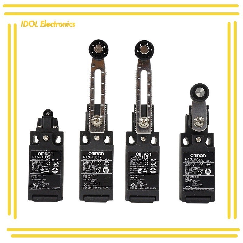 D4N-2120 LIMIT SWITCH D4N-2120 ไมโคร สวิตซ์ แท้ส่งทุกวัน