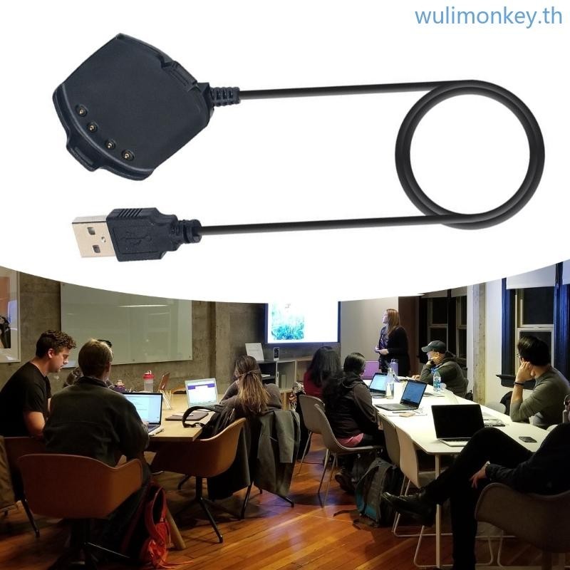 Wu USB Charge Dock Adapter Line แหล่งจ่ายไฟสายไฟสําหรับนาฬิกา Approach S4S2