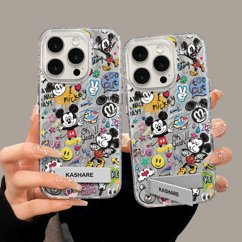 เคสโทรศัพท์ ไอโฟน ไอพี 11 12 ไอพี 13 14 15บวก 13 14 15 โปรแม็กซ์ ตุ๊กตาหมีเต็มจอเส้นด้ายขนนกความคิดสร้างสรรค์ไล่ระดับเลเซอร์เคสโทรศัพท์ระดับไฮเอนด์พร้อมขาตั้ง