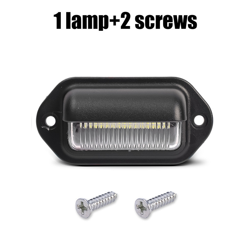 รถ6ไฟป้ายทะเบียนนํา-ไฟป้ายทะเบียนรถ-กันน้ํา12-24โวลต์ไฟ นํา-รถเอสยูวีรถพ่วงรถบรรทุกรถตู้แท็กขั้นตอนโคมไฟ-ป้ายทะเบียนสีขาวด้านหลอดไฟ - รูปที่ 6