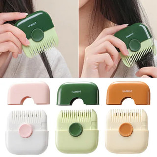 2IN1 Baby Hair Trimmer Portable Hair Bangs Trimming Comb Haircut and Split End Thinning Clipper for Girls Home Diy Hair Styling Tools