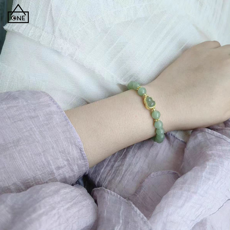 COD❤️สร้อยข้อมือน้ำเต้า Fluke สร้อยข้อมือวินเทจหรูหรา สร้อยข้อมือผู้หญิงหรูหรา-a.one - รูปที่ 2