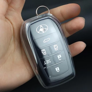 ฝาครอบป้องกันเคสกุญแจรีโมทรถยนต์ TPU, Fit สําหรับ Toyota Alphard Vellfire Keyless อุปกรณ์ตกแต่งรถยนต์
