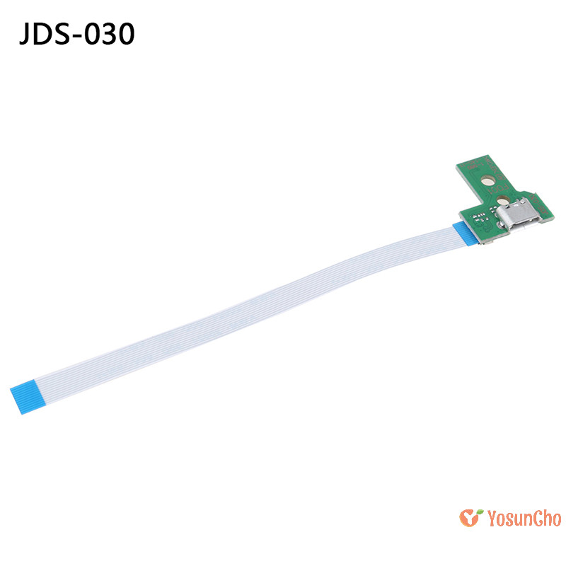 Yosuncho] แผงวงจรซ็อกเก็ตพอร์ตชาร์จ USB 12Pin JDS 011 030 040 สําหรับคอนโทรลเลอร์ PS4 ใหม่