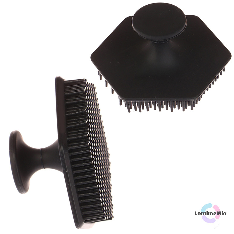 Lontimemio] Men Facial Cleanser Scrubber ซิลิโคนนวด Face Scrub Brush Skin Care Tool ใหม่