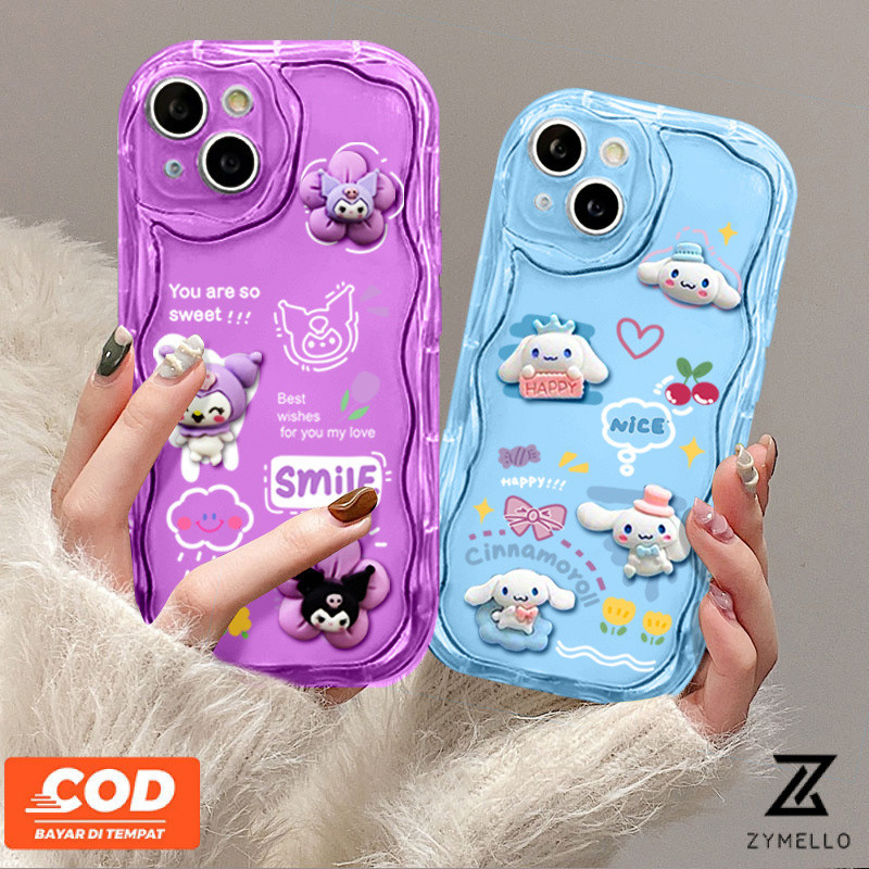 เคส VIVO Y28 Y19S Y03 Y02T Y100 Y17S Y27 Y02 Y35 Y36 Y56 Y22 Y12 Y20 Y21 Y33S Y30 Y15 Y15S Y15A Y16 Y11 Y20 Y91C การ์ตูนKuromi