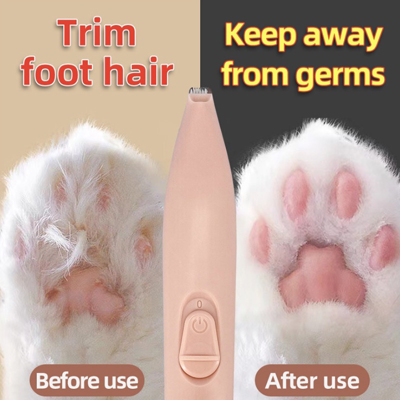 YTL ปัตตาเลี่ยนตัดขนเท้า ซอกเท้า สำหรับสัตว์เลี้ยง แมว/สุนัข หัวตัดขนาดเล็ก ตัดขน เครื่องโกนขน ทำเองได้ง่ายๆ - รูปที่ 3