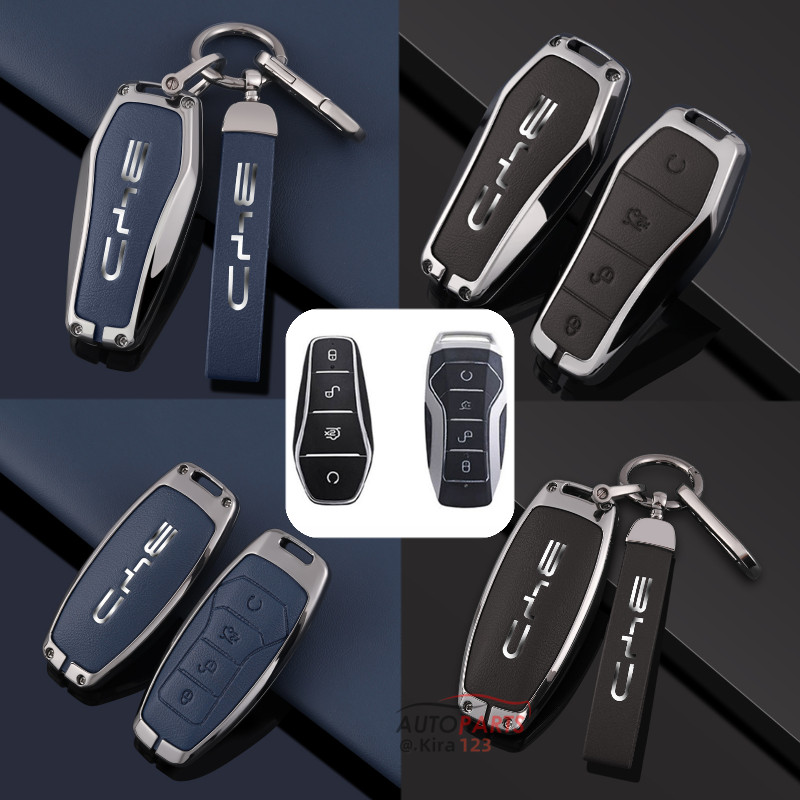 โลหะผสมกุญแจรถสําหรับ BYD Atto 3 Dolphin M6 E6 E2 E3 D1 T3 Han Tang Sealgull Sealion 06 6 7 พวงกุญแจ