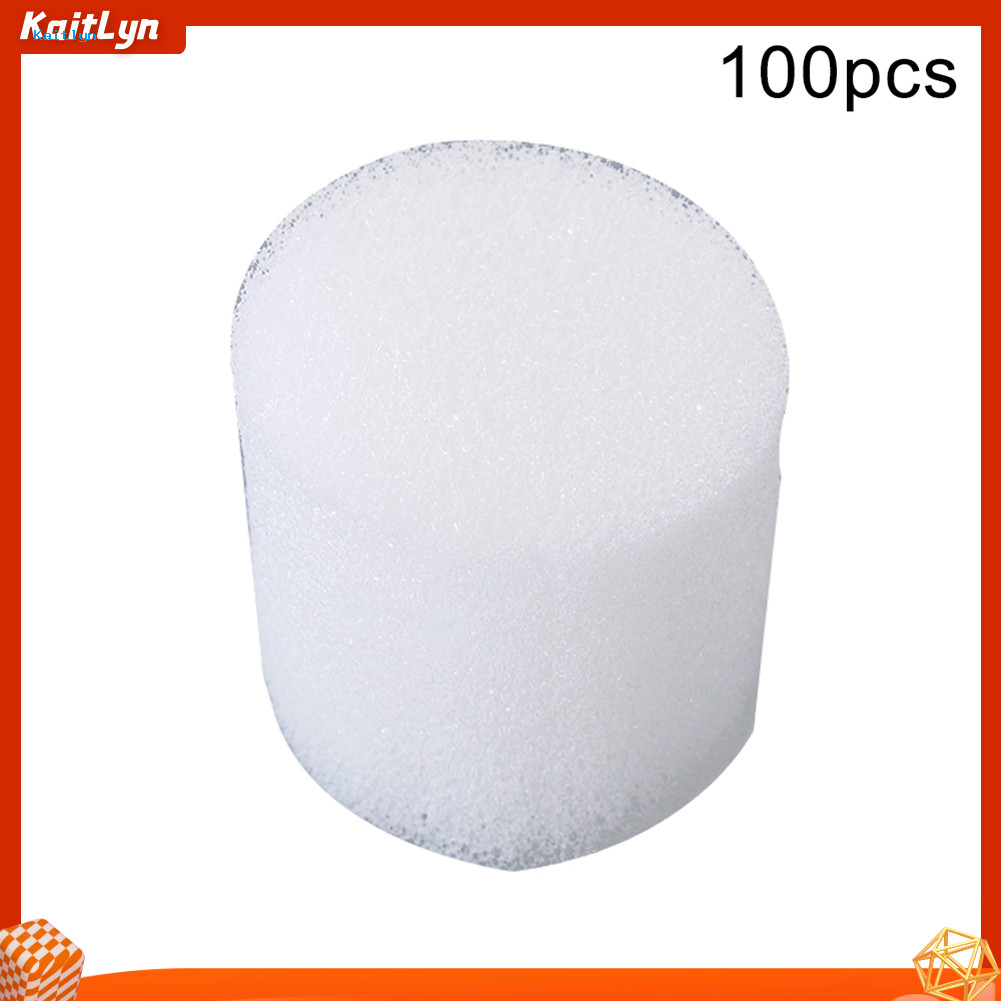 <Kaitlyn> 100 ชิ้น Sooilless Hydroponic Nursery Pot Sponge ถาดการเพาะปลูกผัก