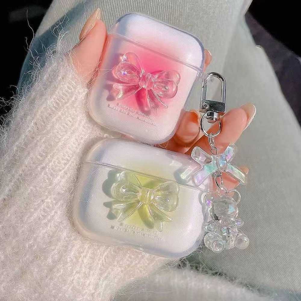 เข้ากันได้กับ for Airpods Pro 2 เหมาะสำหรับ for Airpods 1 2 3 เคสหูฟังลายการ์ตูนน่ารัก ฝาครอบป้องกัน เคสป้องกัน