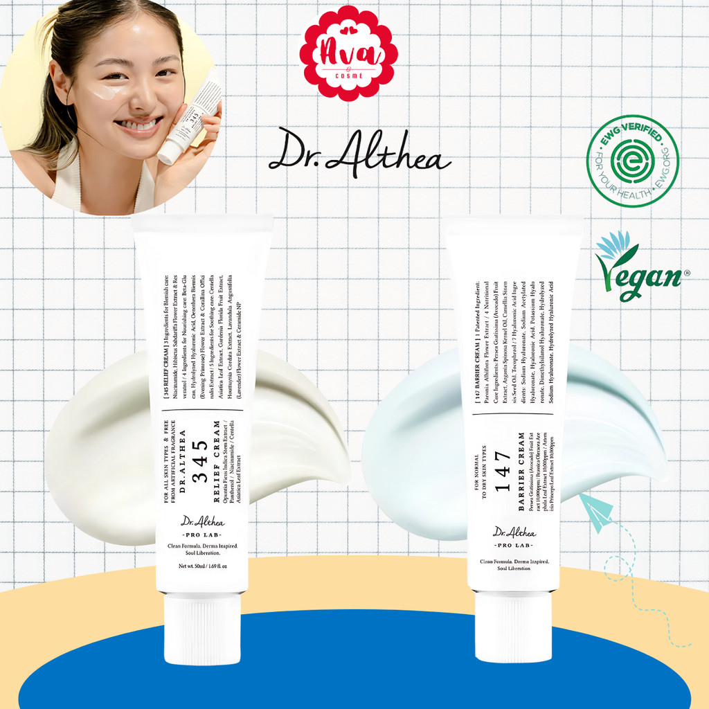(พร้อมส่งจาก กทม) Dr.Althea 345 Relief Cream ดร.อัลเทีย / Dr.Altheath 147 Soothing Cream