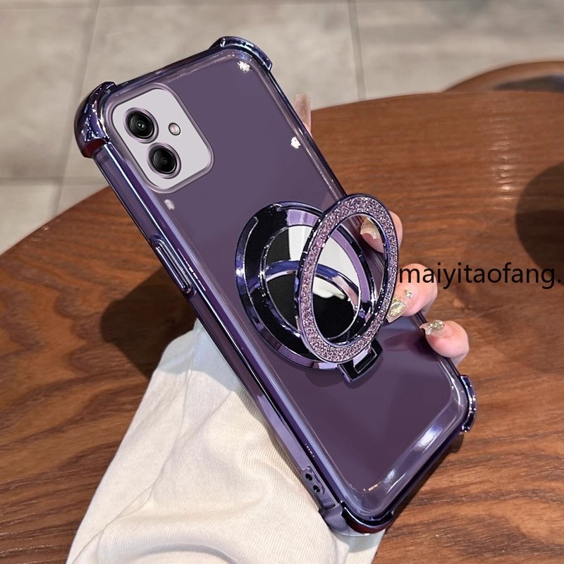 สําหรับSamsung a06 5G a16 a04 a04s 5G Samsung a04e 5G Samsung a05s a05 5Gเคสโทรศัพท์กันกระแทก 3Dกระจ