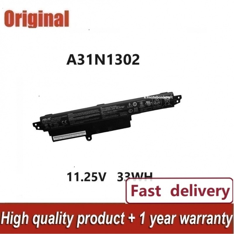 ✿11.25V A31N1302 X200CA แบตเตอรี่แล็ปท็อปสำหรับ ASUS VivoBook X200CA X200MA X200M A31LM9H R200CA 11.