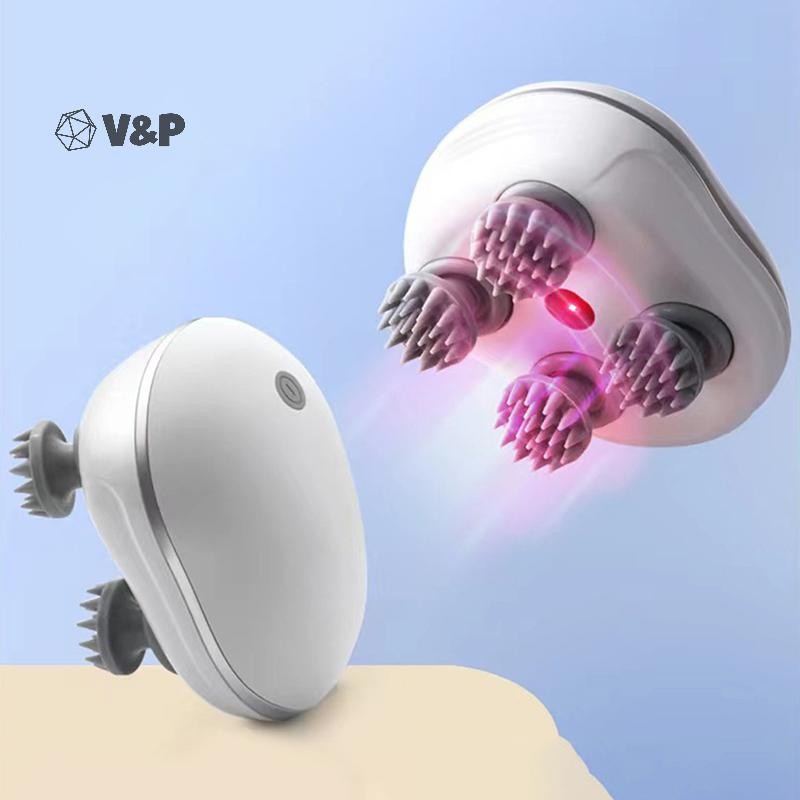 V&P Octopus เครื่องนวดไฟฟ้า Body Massager Health Care ผ่อนคลายไหล่คอนวดหนังศีรษะนวดใหม่