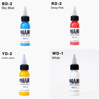 สีฝึกสัก ชิวจู,30มลร่างกายศิลปะสักหมึก,สีแดงสดใสสีเหลืองขาวฟ้าสักหมึกเม็ดอุปกรณ์