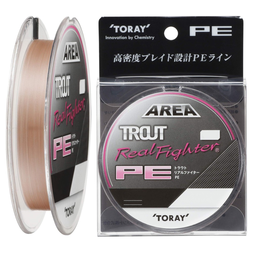 TORAY Line Trout Real Fighter PE 100m No. 0.4  
TORAY Line Trout Real Fighter PE 100m No. 0.2  
TORA