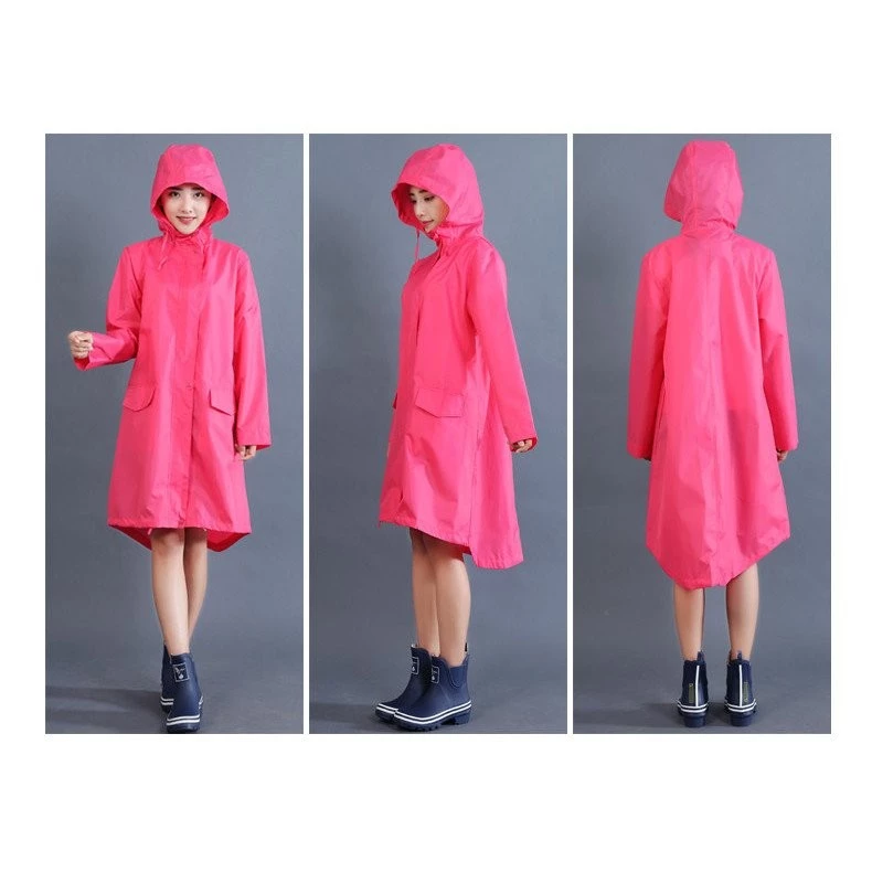 เสื้อกันฝนผู้หญิง สไตล์แฟชั่น กันน้ำ ระบายอากาศ thumbnail 4
