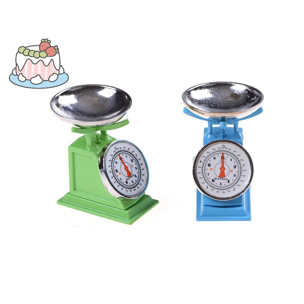 [Sep] 1:12 Scale Miniature Green Platform Scale Dolls House Accessories Wholesale .