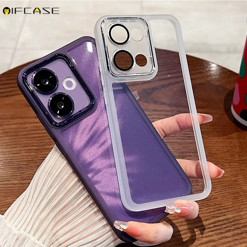 สําหรับ OPPO A6 Pro A5 A3 A2 A1 Pro A3x energy A2M A1s A1x 4G 5G เคสโทรศัพท์พร้อมกล้องเลนส์ฟิล์มปกป้
