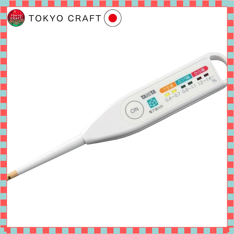 Tanita Salt Meter - White Waterproof Model SO-3XX