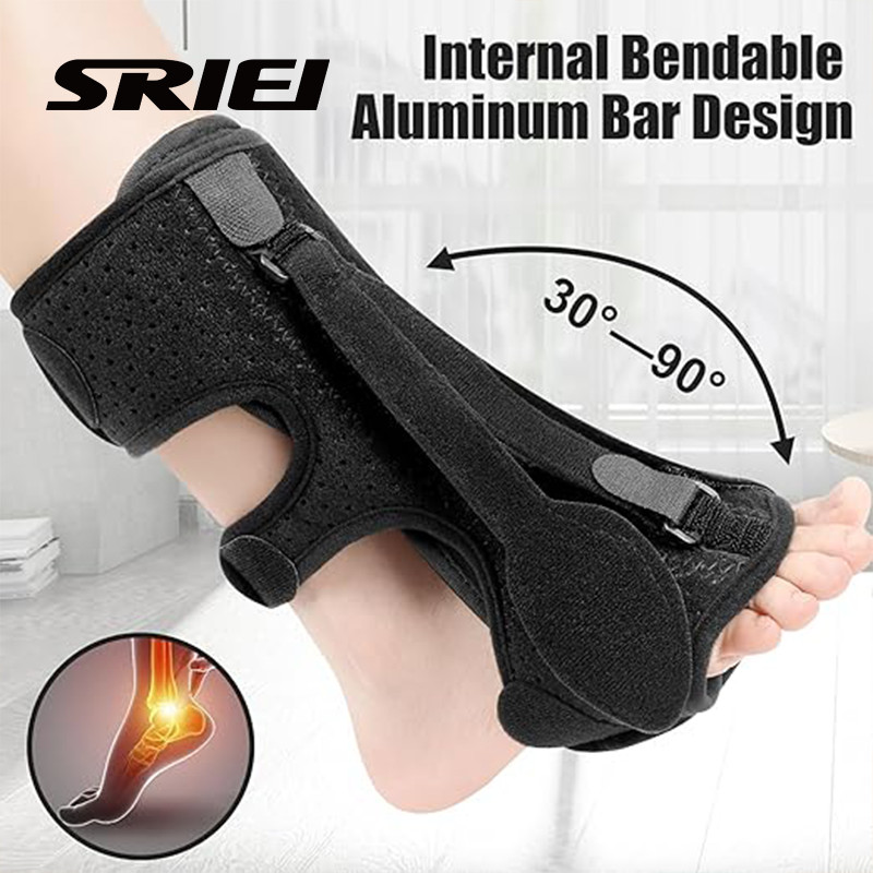 Sriei 1PCS Plantar Fasciitis Night Splint อัพเกรด Plantar Fasciitis Brace Dual ที่มีประสิทธิภาพ Plan