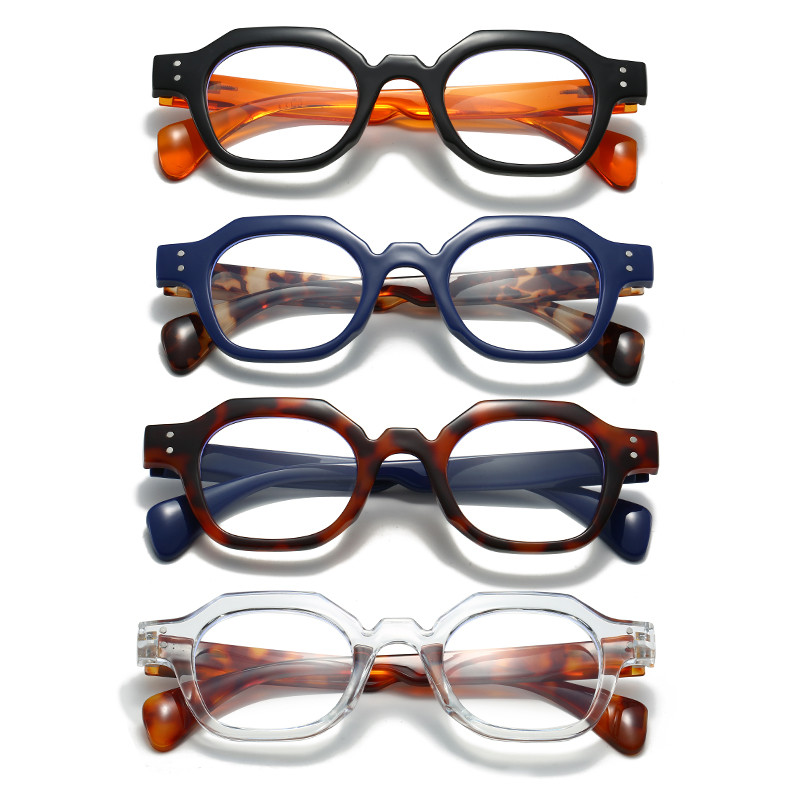 Hs2209 1 PC Full-Rim PC กรอบคุณภาพดีสายตายาวแฟชั่นชายหญิงแว่นตาอ่านหนังสือ Unisex ราคา ถูกที่สุด ดีลบีเคเค แกลเลอรีภาพที่ 3