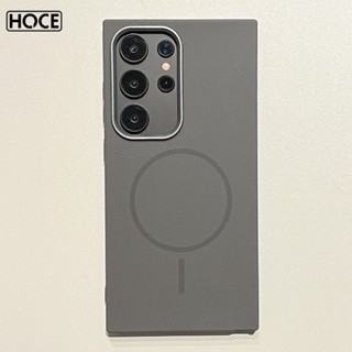 HOCE Soft PC หนังแม่เหล็กเคสโทรศัพท์สําหรับ Samsung Galaxy S…
