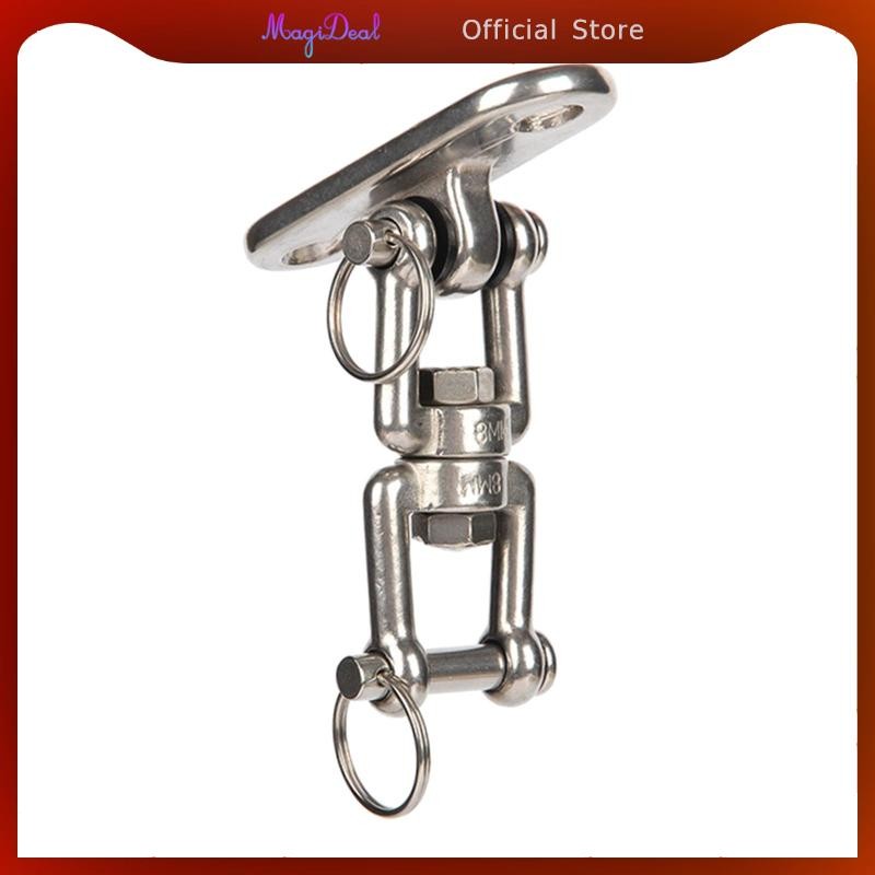 Magideal Swing Hanger ตะขอแขวนกระสอบทรายยิมนาสติกแหวนเพดานในร่ม Hooks Mount พร้อม - รูปที่ 5