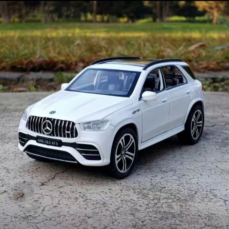 1:32 Alloy Benzs GLE 63S Coupe Car Model Diecasts Vehicles Metal Pull Back Car Simulation Sound Ligh