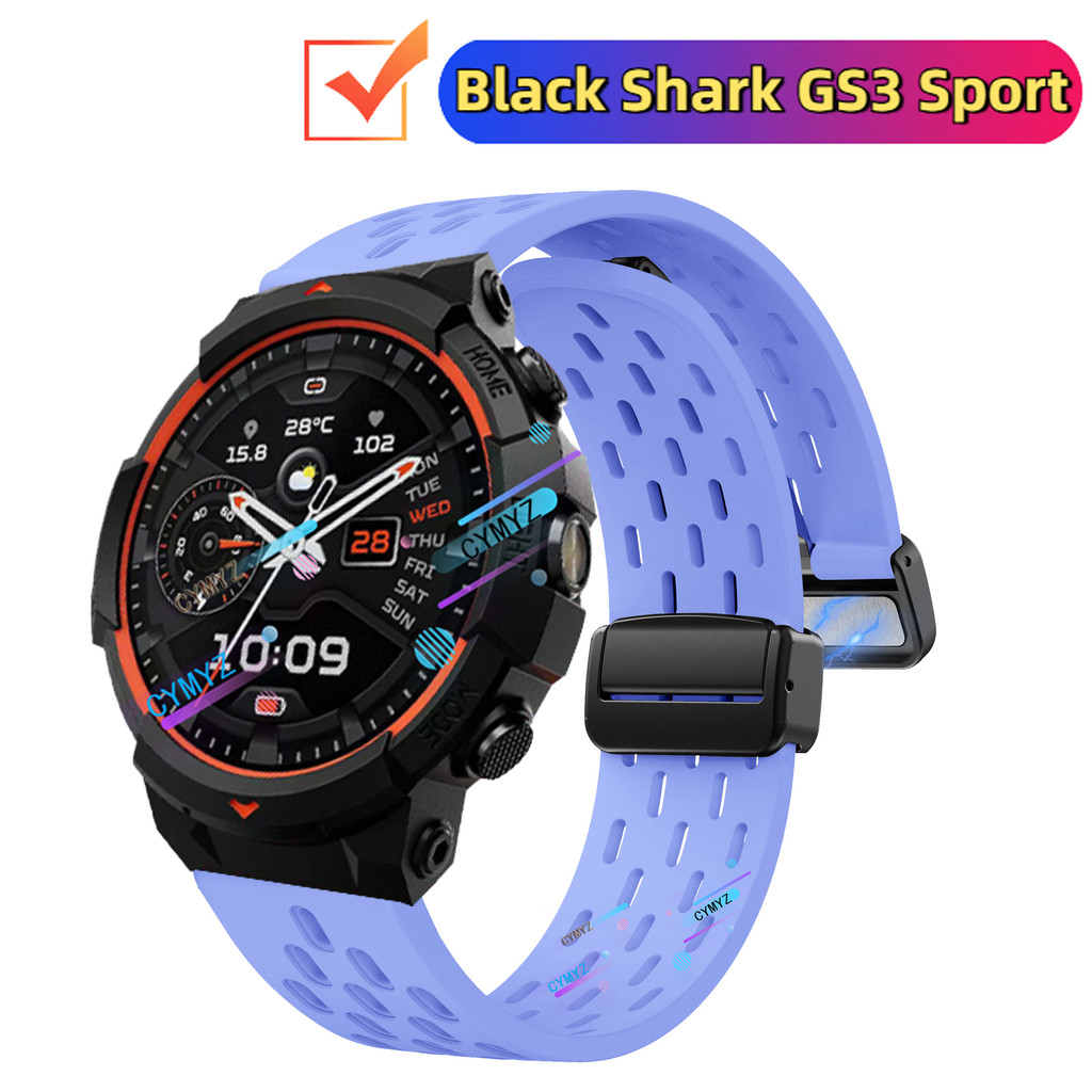 Black Shark GS3 Sport strap สายซิลิโคน Black Shark GS3 Sport Smart watch strap สายนาฬิกา สายรัดข้อมื