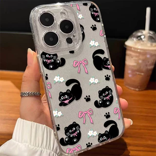 POPAA💕ส่งจากไทย เคสโทรศัพท์มือถือนิ่ม เคสไอโฟน สําหรับ iPhone 14 7PLUS 8PLUS 16 15 14 13 12 11Promax 16 Plus X XR XSMax