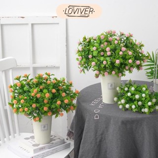 LOVIVER ดอกไม้ประดิษฐ์ดอกไม้ตกแต่งงานแต่งงานสําหรับงานปาร์ตี…
