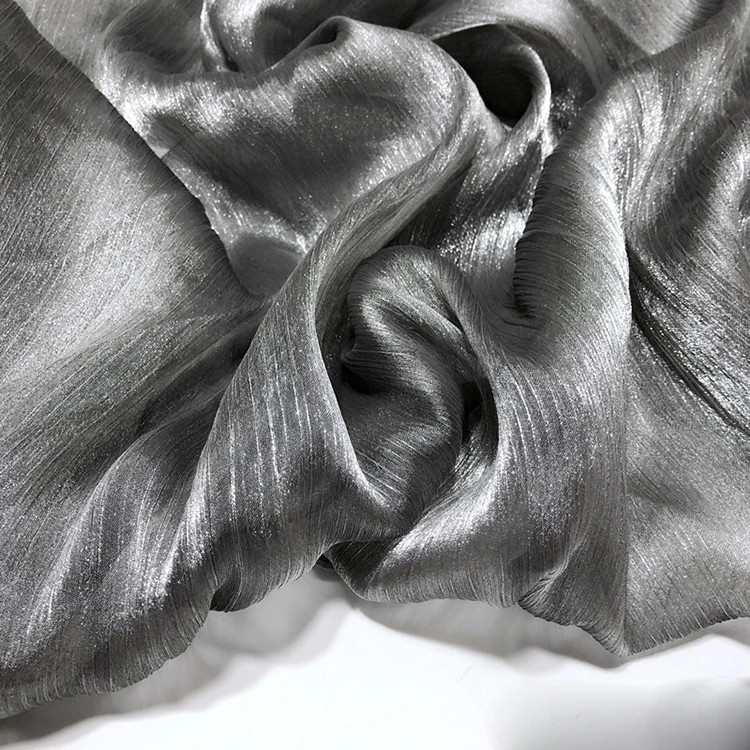 ผ้าออแกนซ่า เนียน มันเงา โปร่งใส ผ้าเชียร์ซีทรูชิมเมอร์ ผ้าเครปเงา โดยเมตร