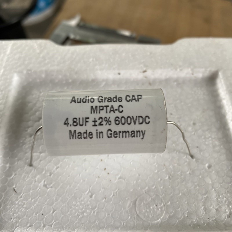 4.8uf คาปาซิเตอร์ลําโพง Audio Grade Cap (ราคา 1 ชิ้น)