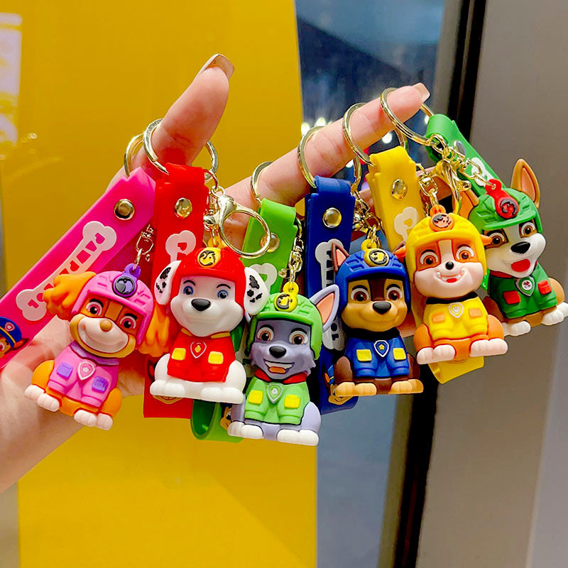 paw patrol วังทีมการ์ตูนพวงกุญแจจี้กุญแจกระเป๋านักเรียนจี้