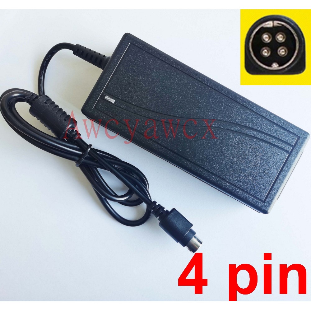 Ac 100 V-240 V อะแดปเตอร์ DC 12 V 3.33A 5A 6A 4pin 60W 4 PIN สําหรับ HikVision DVR กล้องวงจรปิด Security Recorder LCD จอแบนระบบทีวี