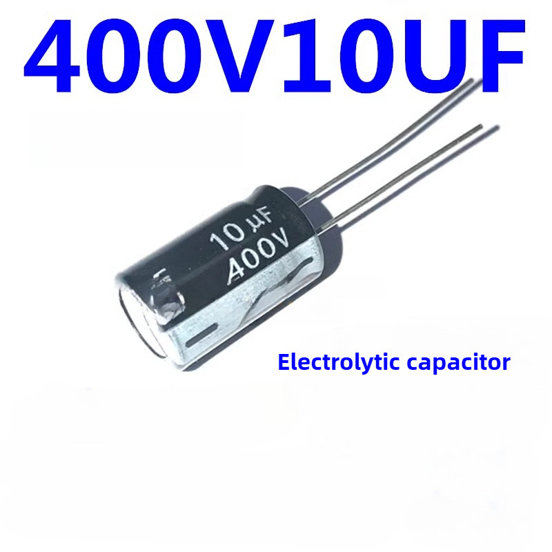10/20 ชิ้น 400V 10UF 10*17 มม. ตัวเก็บประจุไฟฟ้า