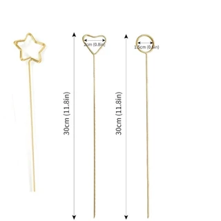 NIMENG 20 ชิ้นขาตั้งการ์ด,รูปหัวใจโลหะโปสการ์ดคลิป,แฟชั่น DIY เค้กผู้ถือการ์ดอวยพรสําหรับงานแต่งงาน