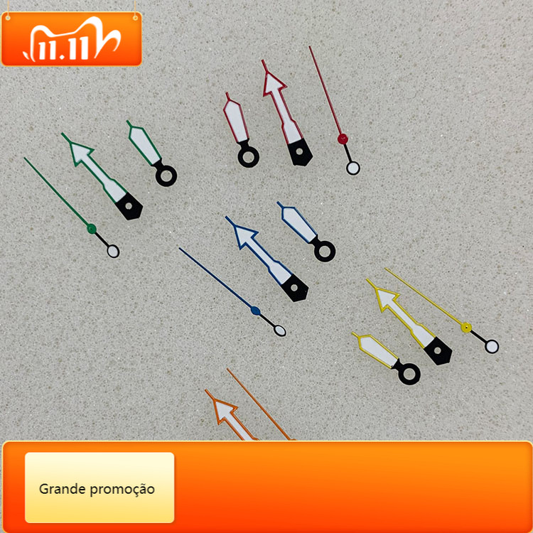 สี-edges นาฬิกามือสีเขียว Luminous นาฬิกาอุปกรณ์เสริมสําหรับ NH35/NH36/4R/7S การเคลื่อนไหว