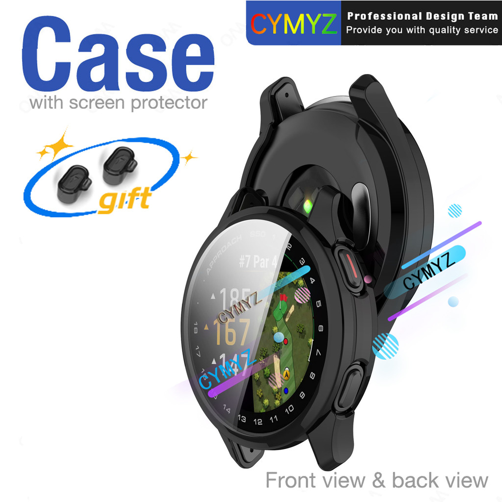 เคส Garmin Approach S50 360°Tpu เคสป้องกันรอบด้าน Approach S50 Case Full Cover Protective Film Garmi