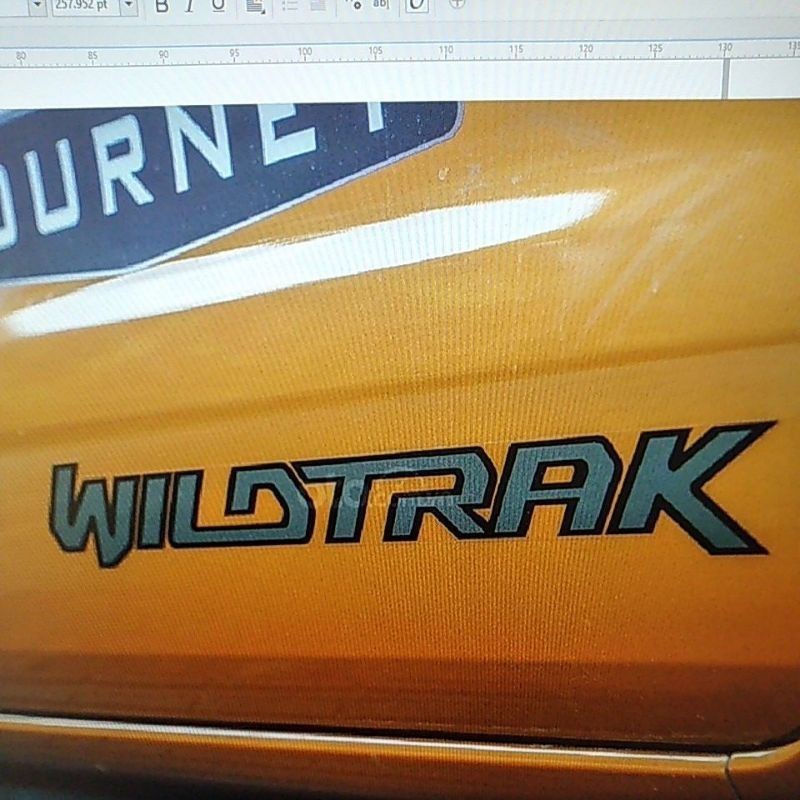 [VIP] สติ๊กเกอร์ wildtrak สําหรับข้างรถระดับไฮเอนด์ สติ๊กเกอร์ wildtrak พรีเมี่ยม สติ๊กเกอร์ติดรถเรน