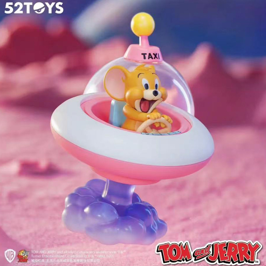 พร้อมส่ง ของแท้ Cat และ JERRY Space Travel Series Mystery Box Service Box ฟิกเกอร์ TOM และ JERRY