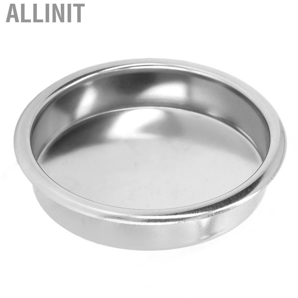 Allinit Blind Filter Portafilter Stainless Steel Wear Resistant Rust Proof