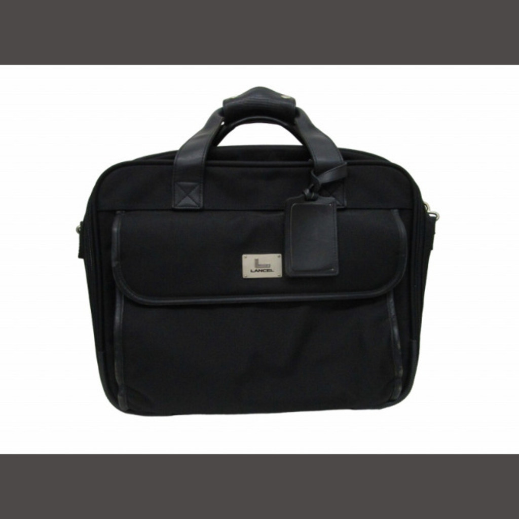 Lancel Lancel Briefcase Business Bag Multi Pocket Black Direct from Japan Secondhand