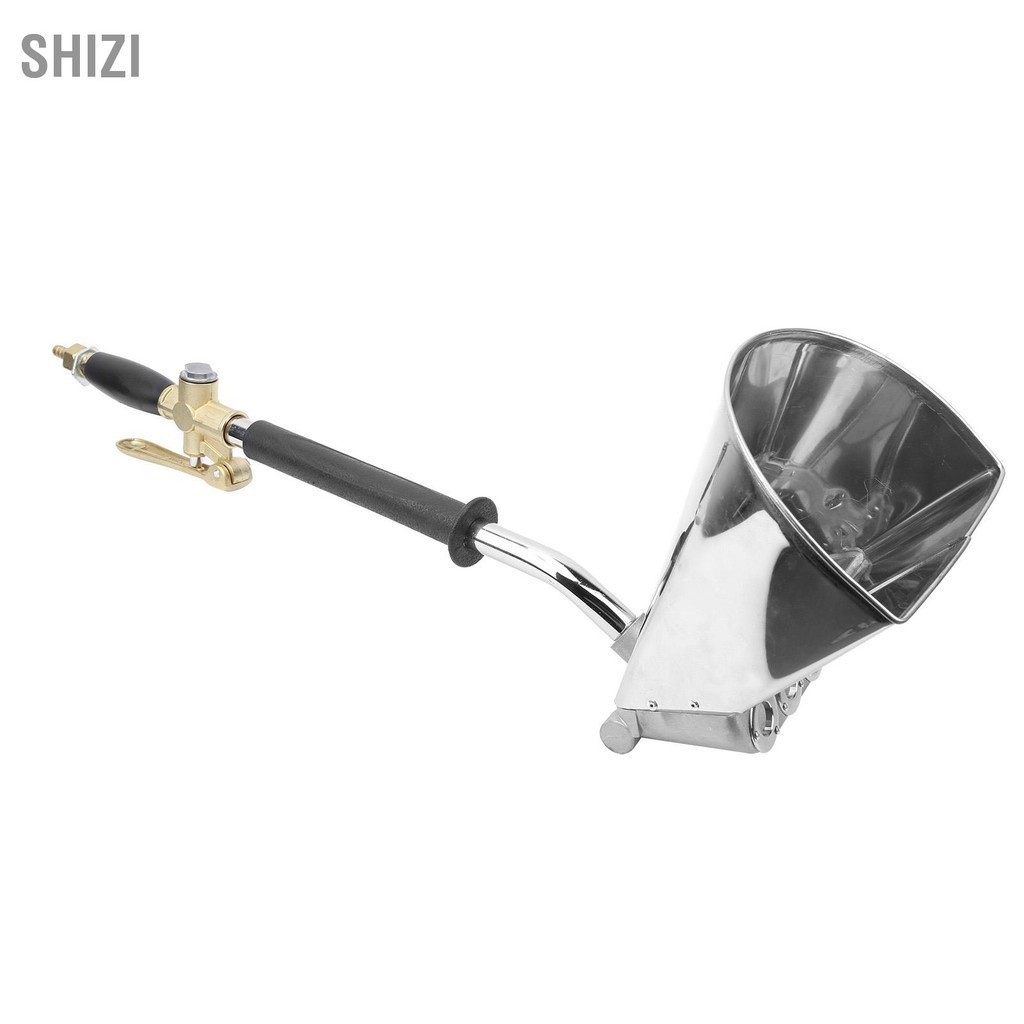 ShiZi เครื่องพ่นปูนแบบพกพาทนต่อการกัดกร่อนผนังปูนเครื่องพ่นปูนซิเมนต์ปูนปั้นพลั่ว