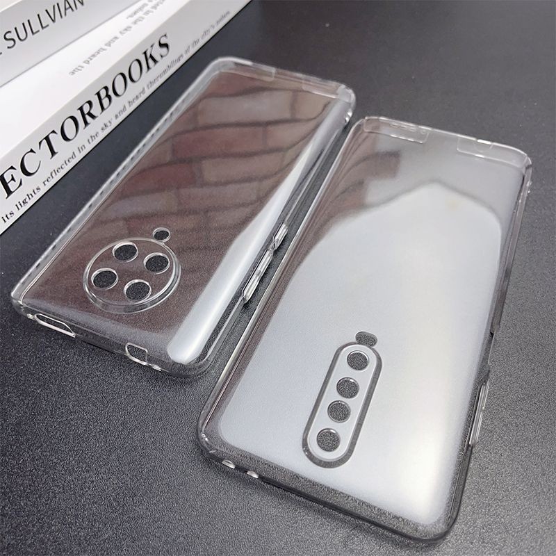 สําหรับ Xiaomi Redmi K30 Pro Poco F2 Pro ฮาร์ดพีซี ไม่มีสีเหลือง ป้องกัน เคส บางพิเศษ พลาสติกแข็ง ใส DIY เต็มรูปแบบ เคสโทรศัพท์