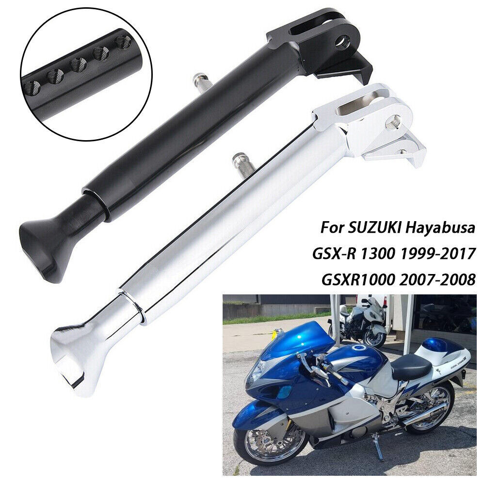ขาตั้งด้านข้าง แบบปรับได้ สําหรับ 1999-2017 Suzuki Hayabusa GSXR1300 GSXR1000
