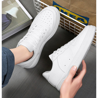 รองเท้าผ้าใบพื้นรองเท้าหนาสำหรับผู้ชายมีสไตล์ รองเท้าผ้าใบขน…