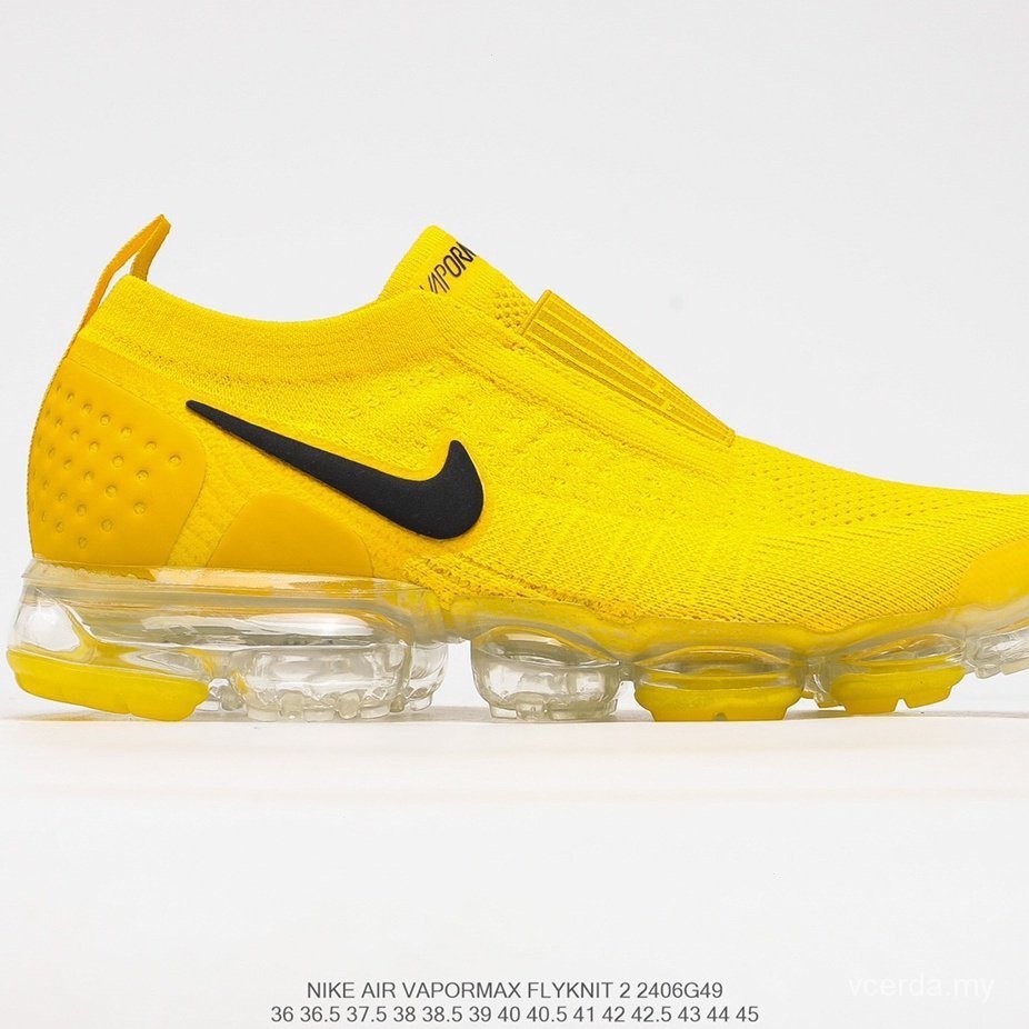 Ztzi ☆รองเท้าผ้าใบ air Vapormax 2 สีเหลือง l0zp